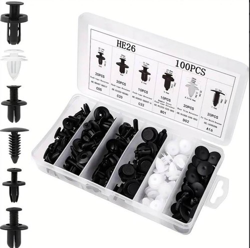 Clips plastik nieten - plastik,