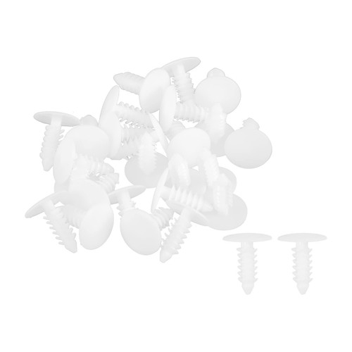 Schiebeclips 5mm weiß - schiebeclips,