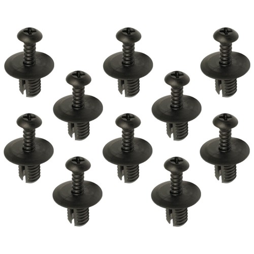 10x kunststoff nieten - 10x,