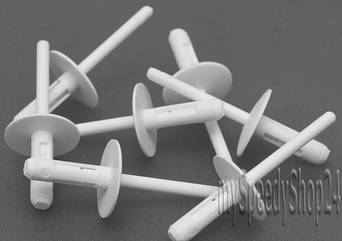 20x kunststoff blindnieten 6mm - 20x,