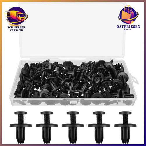 Kunststoffnieten 6mm stück - 6mm,