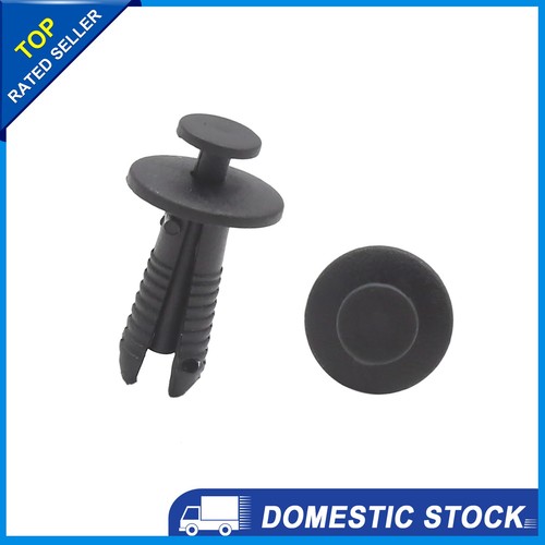 100stk 6mm schwarz kunststoff - 100stk,